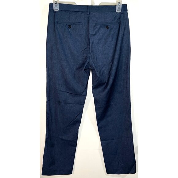 Calvin Klein Mens Slim Fit Non Iron Infant nite Cool Blue Chino Pants 30X30 - Picture 2 of 3